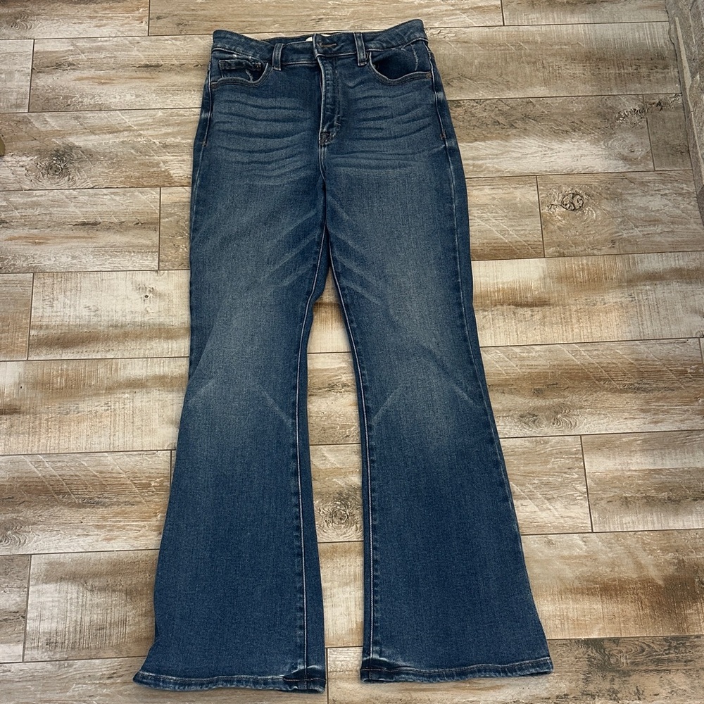 Classic Blue Flare Women's Jeans
